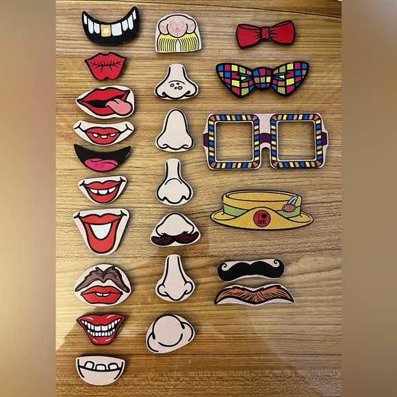 Magnetic Fun Silly Faces Collector’s Edition Tin Set 1 **RARE** - Picture 6 of 6